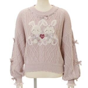 liz lisa purple bunny sweater